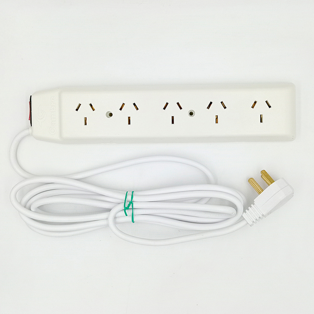 PROLONGADORES DE 5 TOMAS CON CABLE