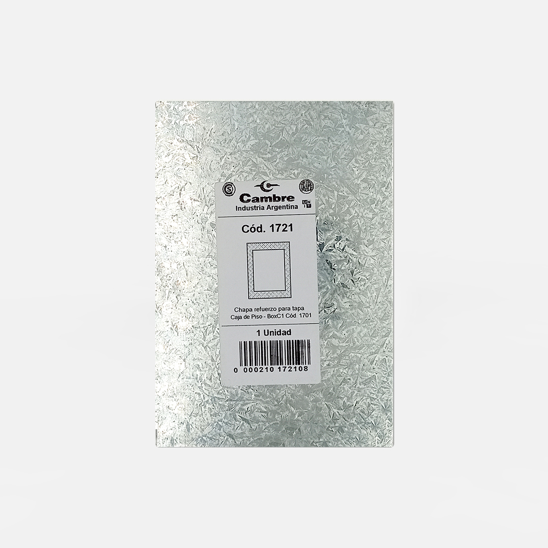 CHAPA REFUERZO PARA CAJA 1701