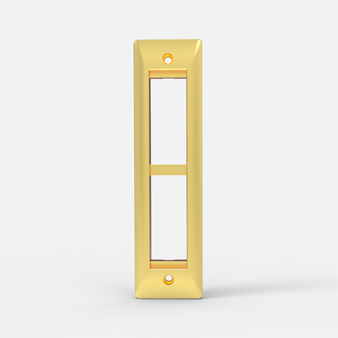 TAPA PERFILERIA 2 BOCAS ORO