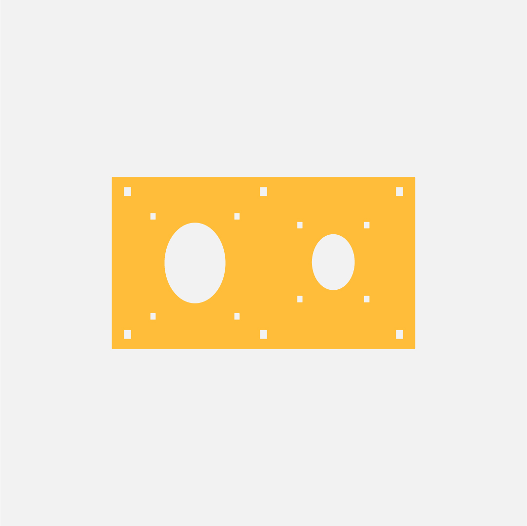 PLACA PORTANTE PARA CBOX.